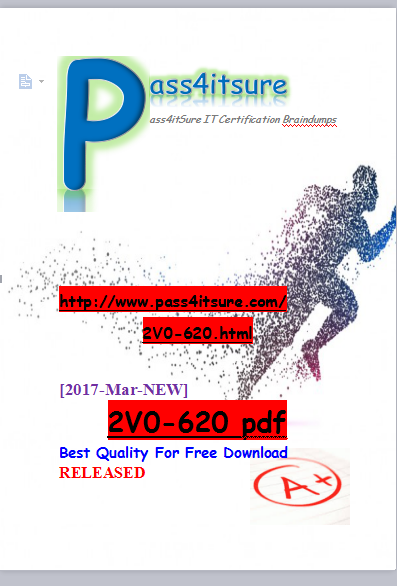 vSphere 6 Foundations Beta 2V0-620 Exam Q&A PDF+SIM