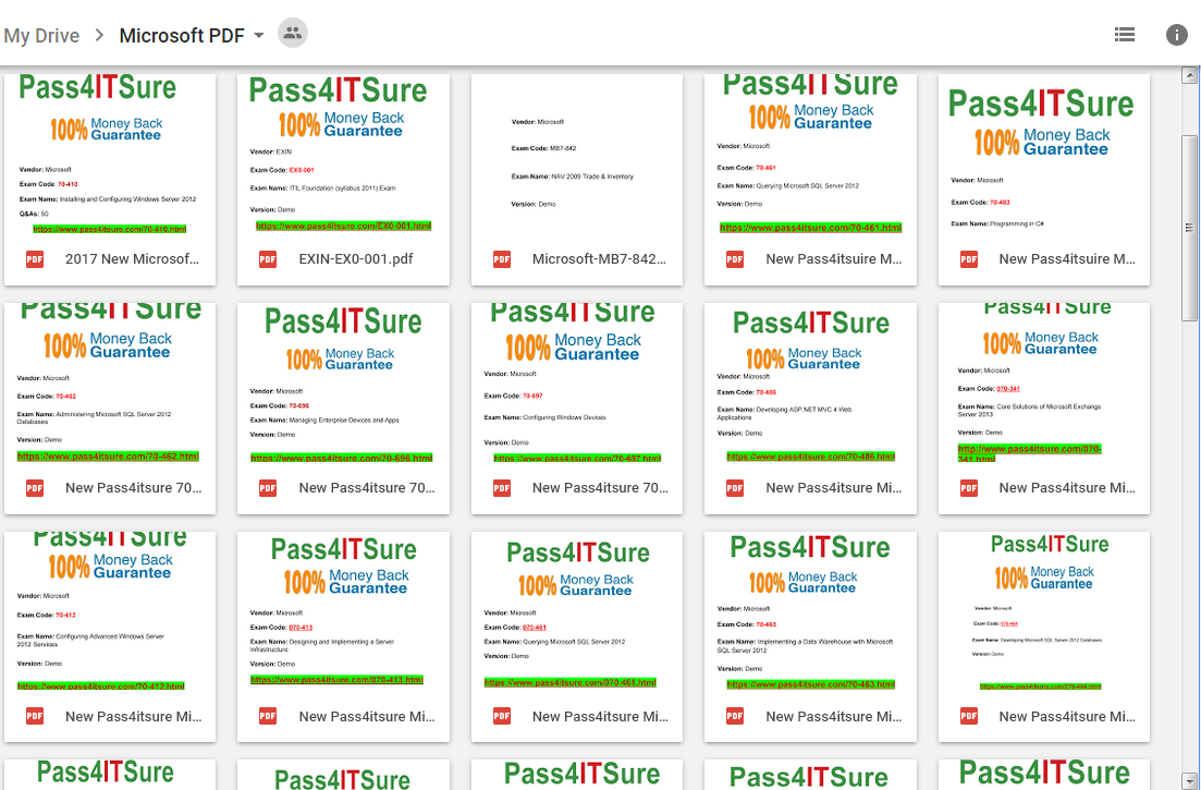 pass4itsure microsoft drive