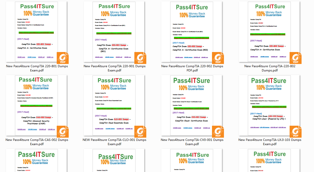 pass4itsure CompTIA