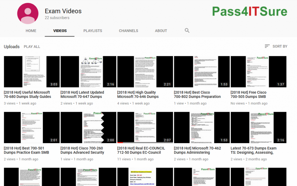 pass4itsure-youtube