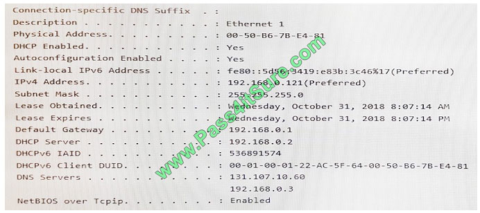 pass4itsure MD-100 exam question q10