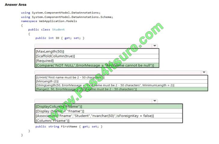 Pass4itsure 70-487 exam questions-q10-2