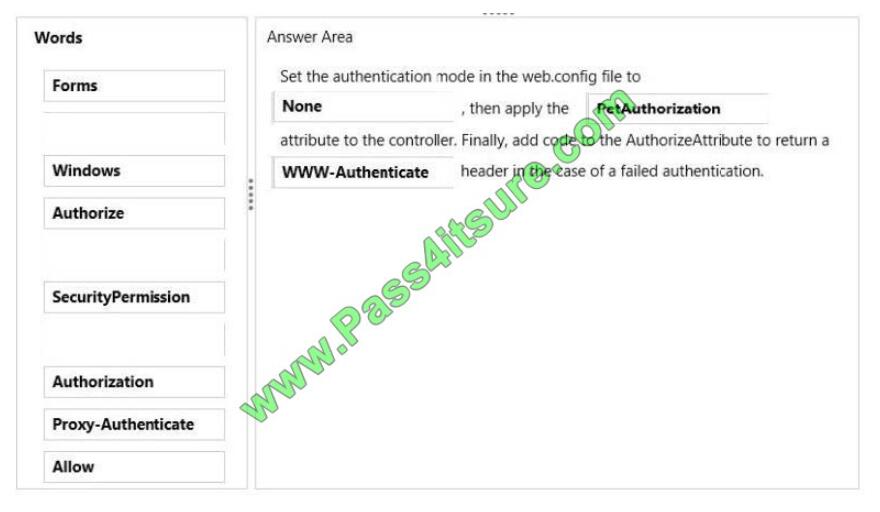 Pass4itsure 70-487 exam questions-q3-2