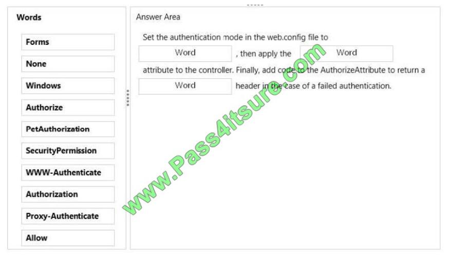 Pass4itsure 70-487 exam questions-q3