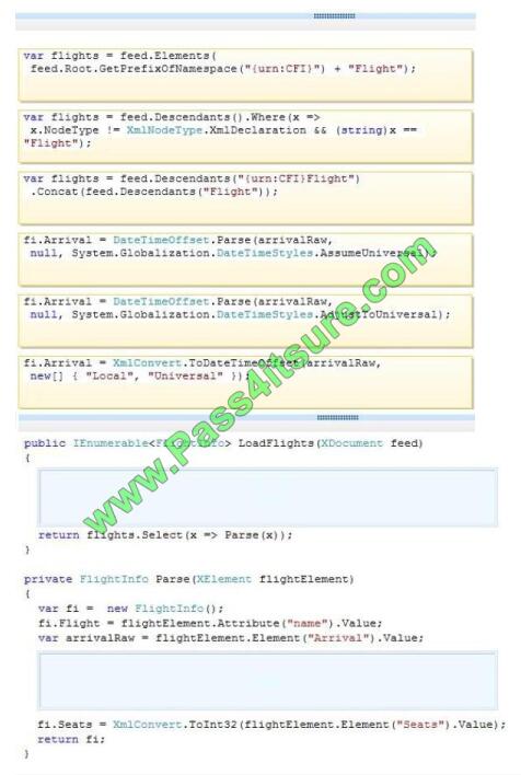 Pass4itsure 70-487 exam questions-q7