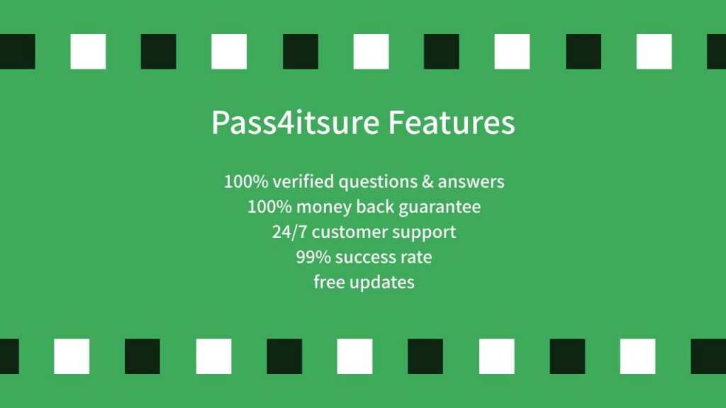 Pass4itsure feature 
